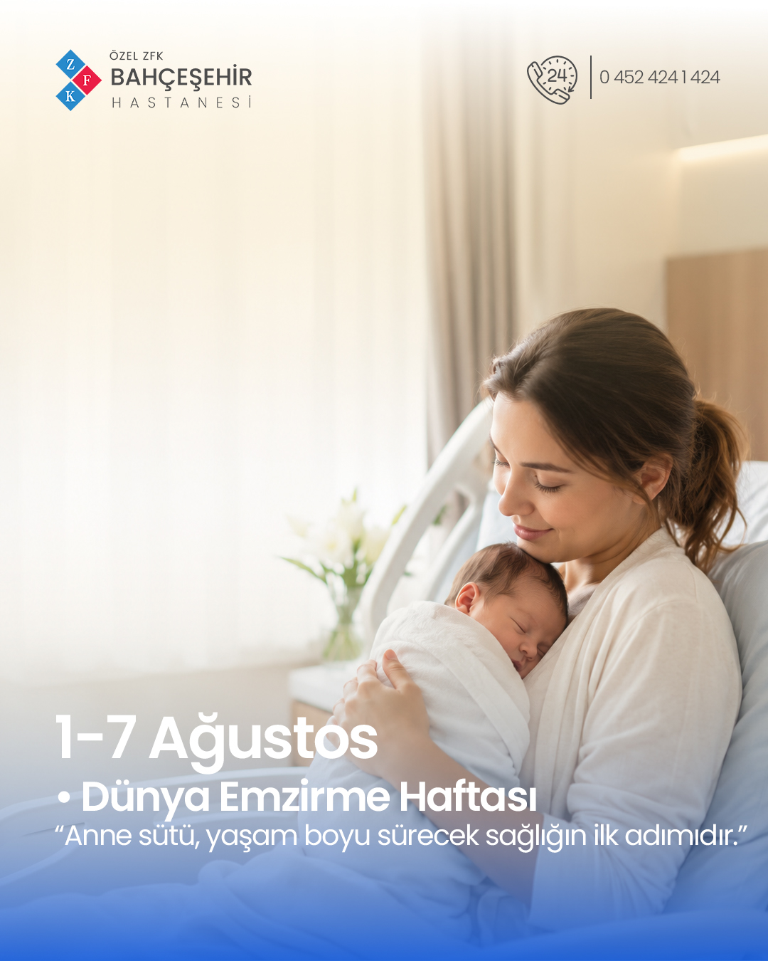 • 1-7 Ağustos Dünya Emzirme Haftası Anne sütü, bebeğin büyüme ve…
