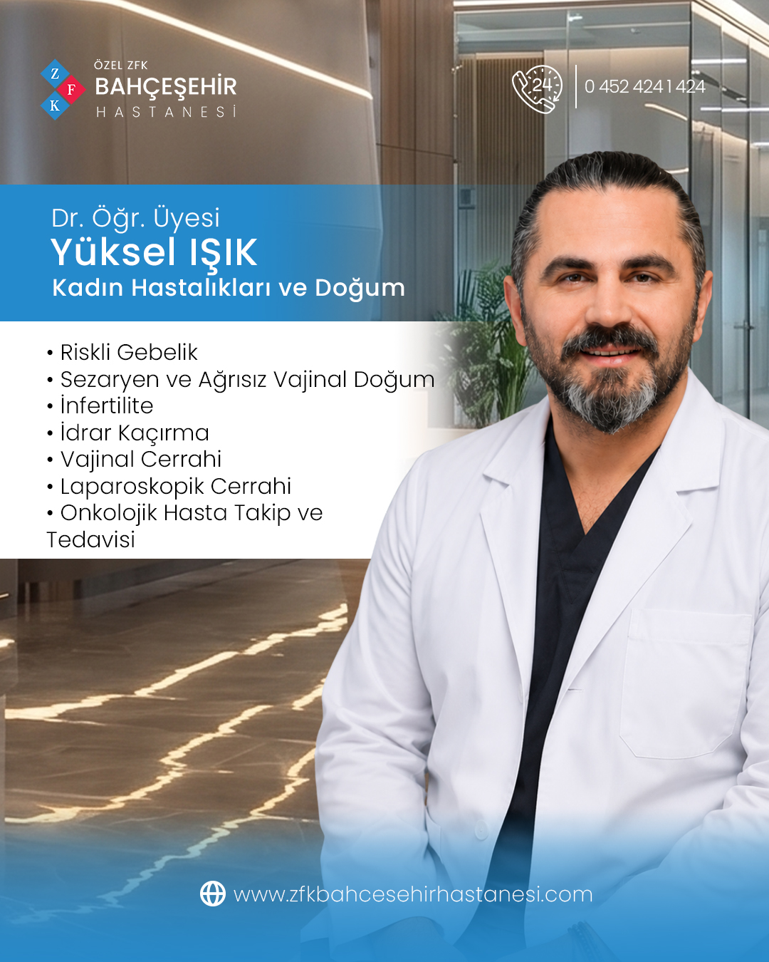 Dr. Öğr. Üyesi Yüksel IŞIK Kadın Hastalıkları ve Doğum alanındaki…